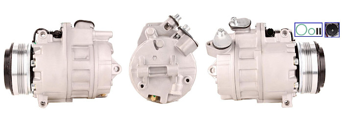 COMPRESOR  BMW X3/S3 E46         7SBU16C    4PK