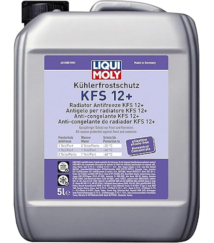 REFRIGERANTE  LIQUI MOLY RAF12+ ROSADO  GALON  5 LITRO