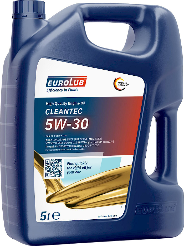 ACEITE 5W-30   EUROLUB CLEANTEC   GALON 5 LITRO