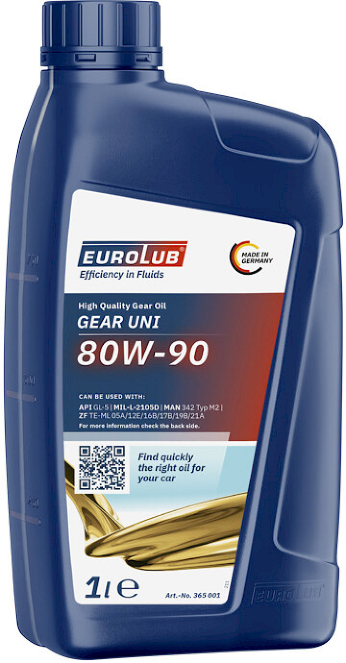 ACEITE 80W-90 EUROLUB   GEAR UNI